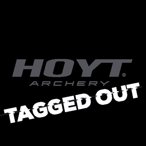 HoytArchery giphygifmaker hoyt tagged out hoyttaggedout GIF