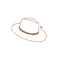thelovelyhairclass hat lovely fedora thelovelyhairclass Sticker