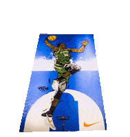 Art Basketball Sticker