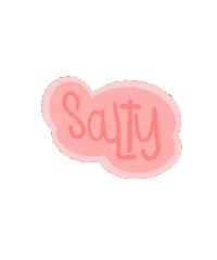 Risaarenee mood vibe risa salty Sticker
