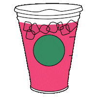 Sbux Dragonfruit Sticker by Starbucks