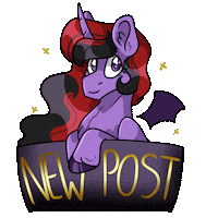 My Little Pony New Post Sticker