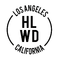 Los Angeles Hollywood Sticker by Rob Jelinski Studios, llc.