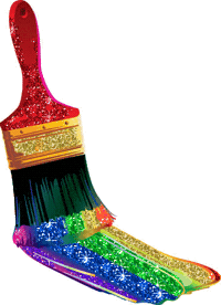 Glitter Sticker