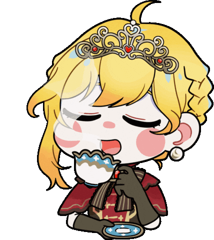 Girl Tea Sticker