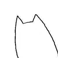 White Cat Omg Sticker by Gunmaunofficial