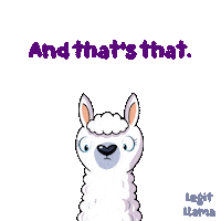Sheep Llama Sticker by VeeFriends