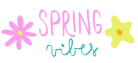 julilu flower vibes spring spring vibes Sticker