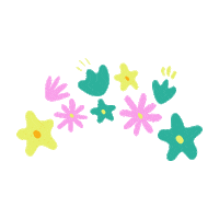 julilu flower spring crown corona Sticker