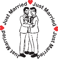In Love Wedding Sticker by @personalizeeventos