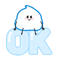 findtoday bubble whip foam pompom Sticker