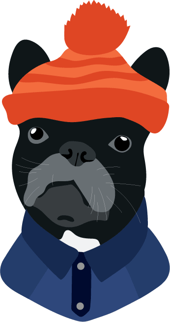 French Bulldog Dog Sticker by Caydon