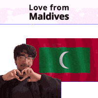 Mv Maldives Sticker