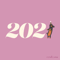 New Year Dancing GIF by Stefanie Shank