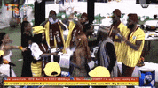 BigBrotherNaija celebrate make it rain bbnaija rich gang GIF