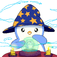 Crypto Believe Sticker by Pudgy Penguins