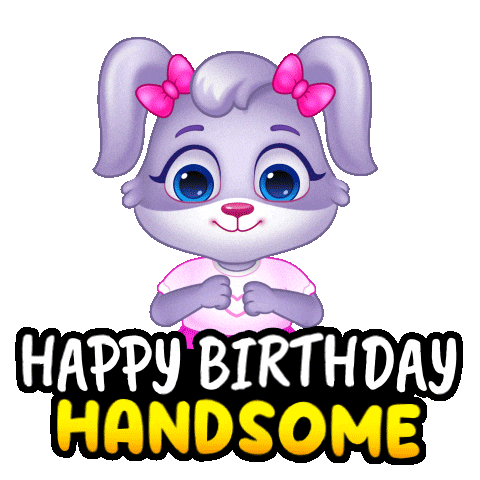 Happy Birthday Sticker by Lucas and Friends by RV AppStudios