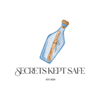 Message In A Bottle Fantasy Sticker by elicoelhodesign