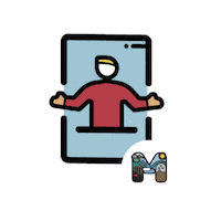 Ufo Descubre Sticker by crdpmaule