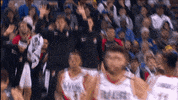 happy trail blazers GIF by NBA