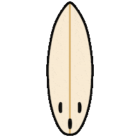 Hoanui_shop surf board hoanui Sticker