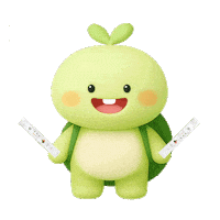 Turtle Habi Sticker by Newhabits