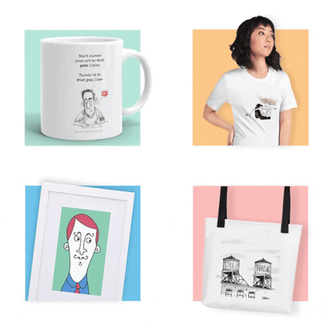 jasonchatfield giphyupload cartoons apparel collections GIF