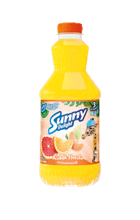 SunnyDelightFrance florida sunny juice fruits Sticker