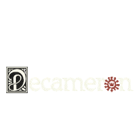 Decameron Boccaccio Sticker by torquemada.eu