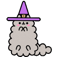 Happy Birthday Halloween Sticker by Pusheen