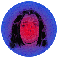 Tired Face Sticker by pattpiha