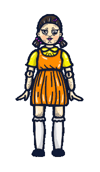 Red Light Game Sticker