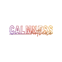 Calmnesshotline anxiety stressed anxious breath Sticker
