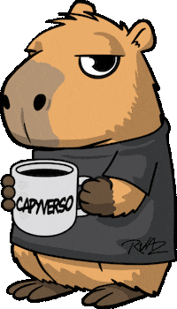 Curitiba Capybara Sticker by Capyverso