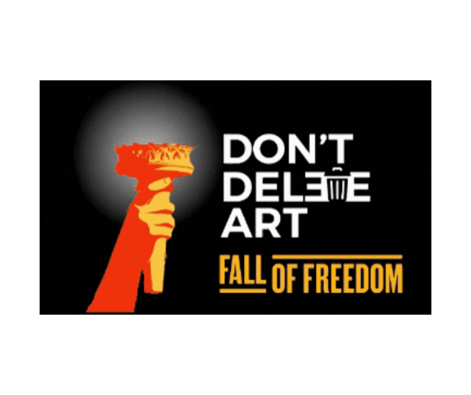 dontdeleteart giphyupload dontdeleteart falloffreedom Sticker