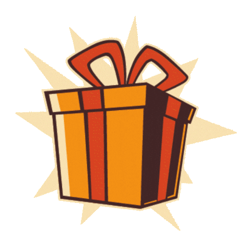 Gift Sticker by Chope & Compagnie