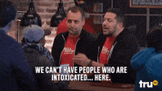 get out no drinking GIF by truTV