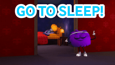 Go To Sleep Bedtime GIF