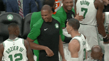 kyrie irving friends GIF by NBA