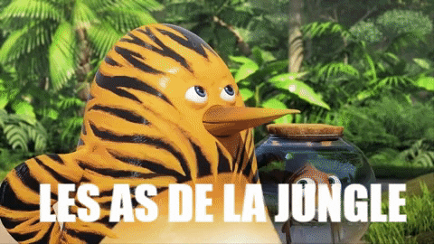 tatprod giphygifmaker team penguin tiger GIF