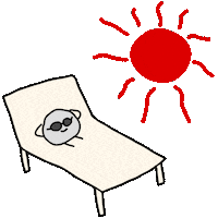 Tanned Skin Summer Sticker
