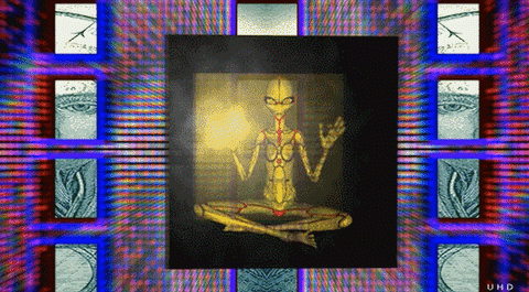 uwe-heine giphyupload 3d uwe heine guru new age GIF