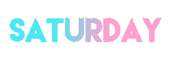 Weekend Saturday Sticker by Twin_Made