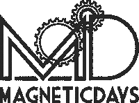 MagneticDays workout bike cycling md Sticker