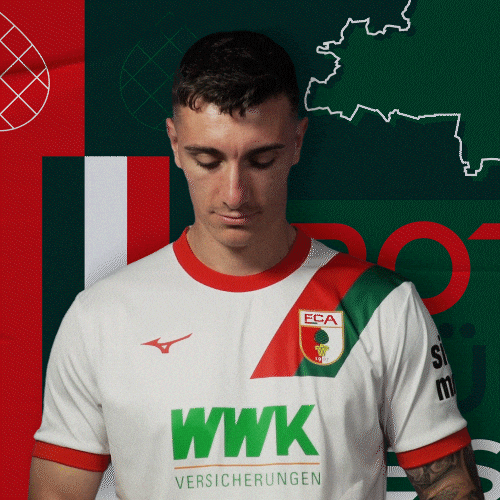 Cedric Zesiger Football GIF by FC Augsburg 1907