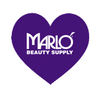 Heart Love Sticker by Marlo Beauty Supply