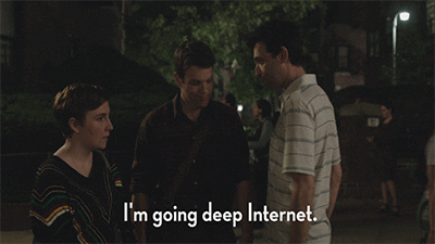 Im Going Deep Internet GIF by Girls on HBO