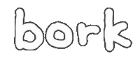 Bork Snoot Sticker