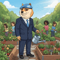 Shiba Inu Suit GIF by Doge Pound