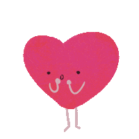 zandraart love happy heart in love Sticker